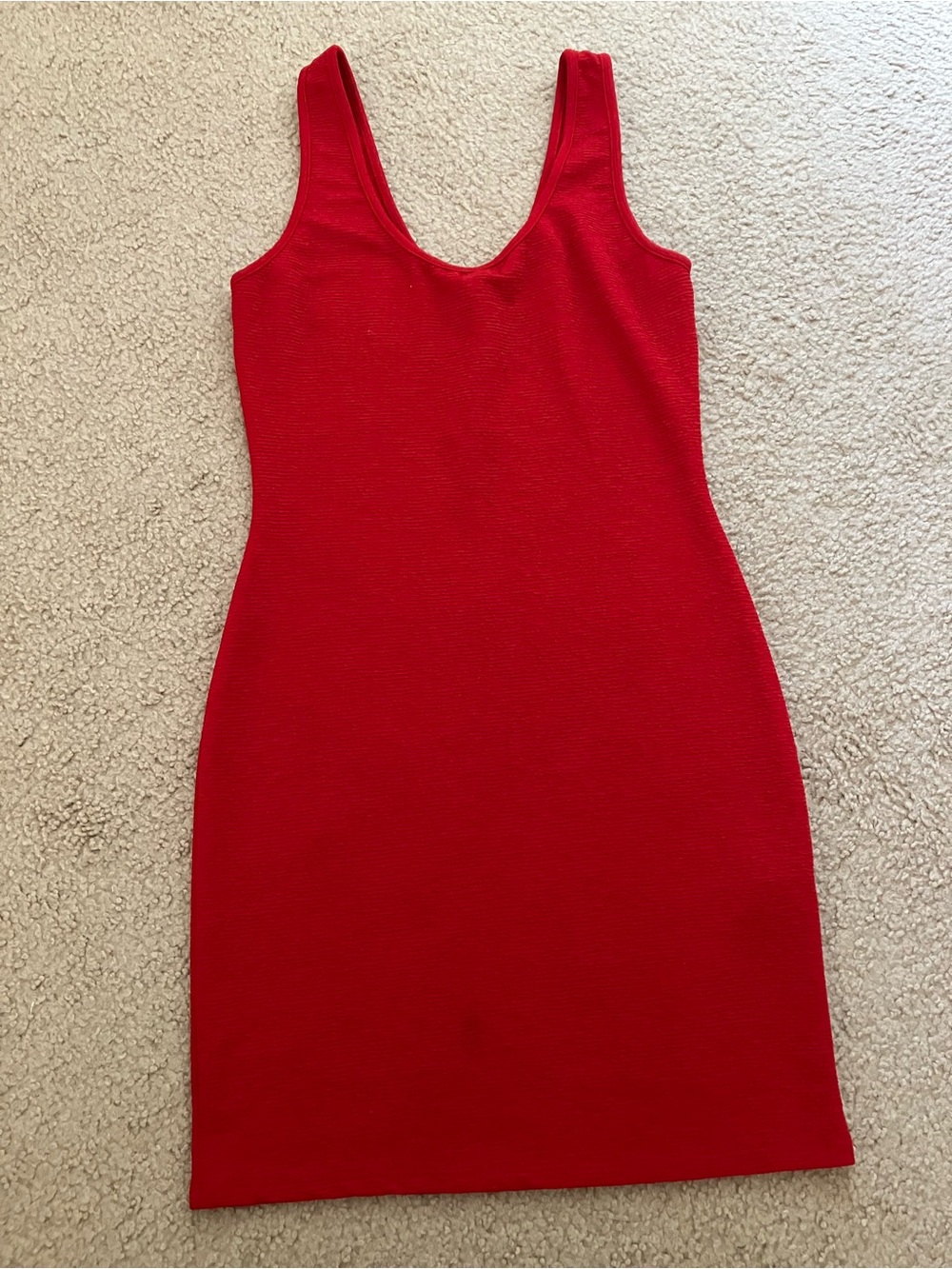 Forever 21 red bodycon sexy dress